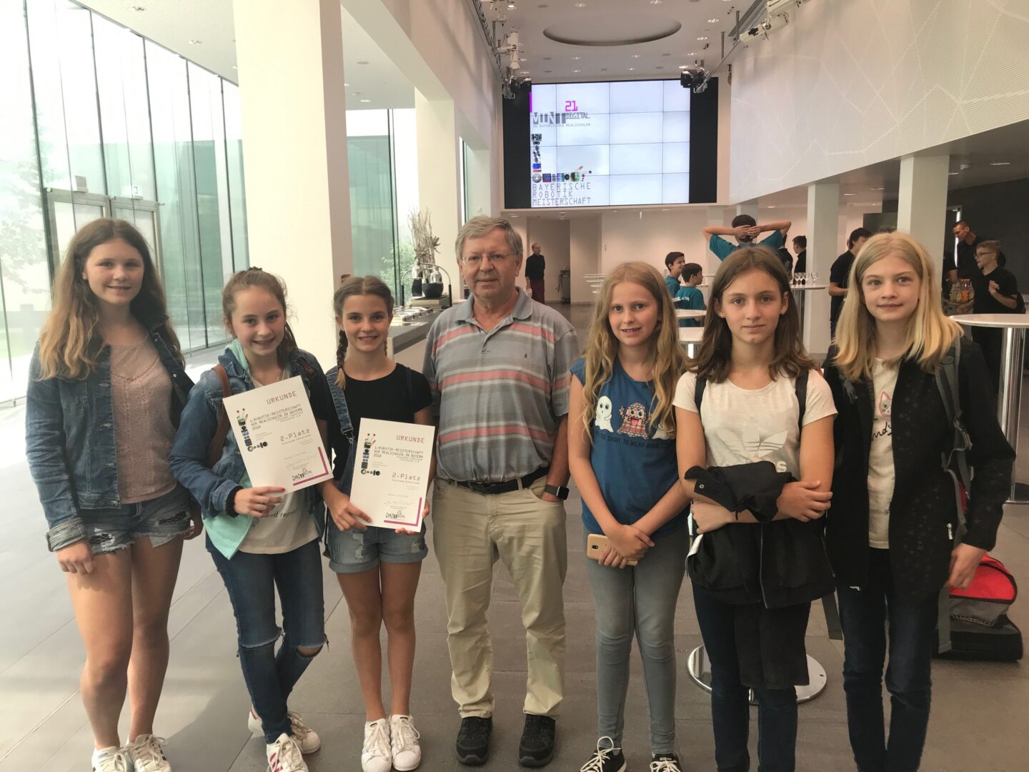 Vizemeister bei bayerischer Robotikmeisterschaft