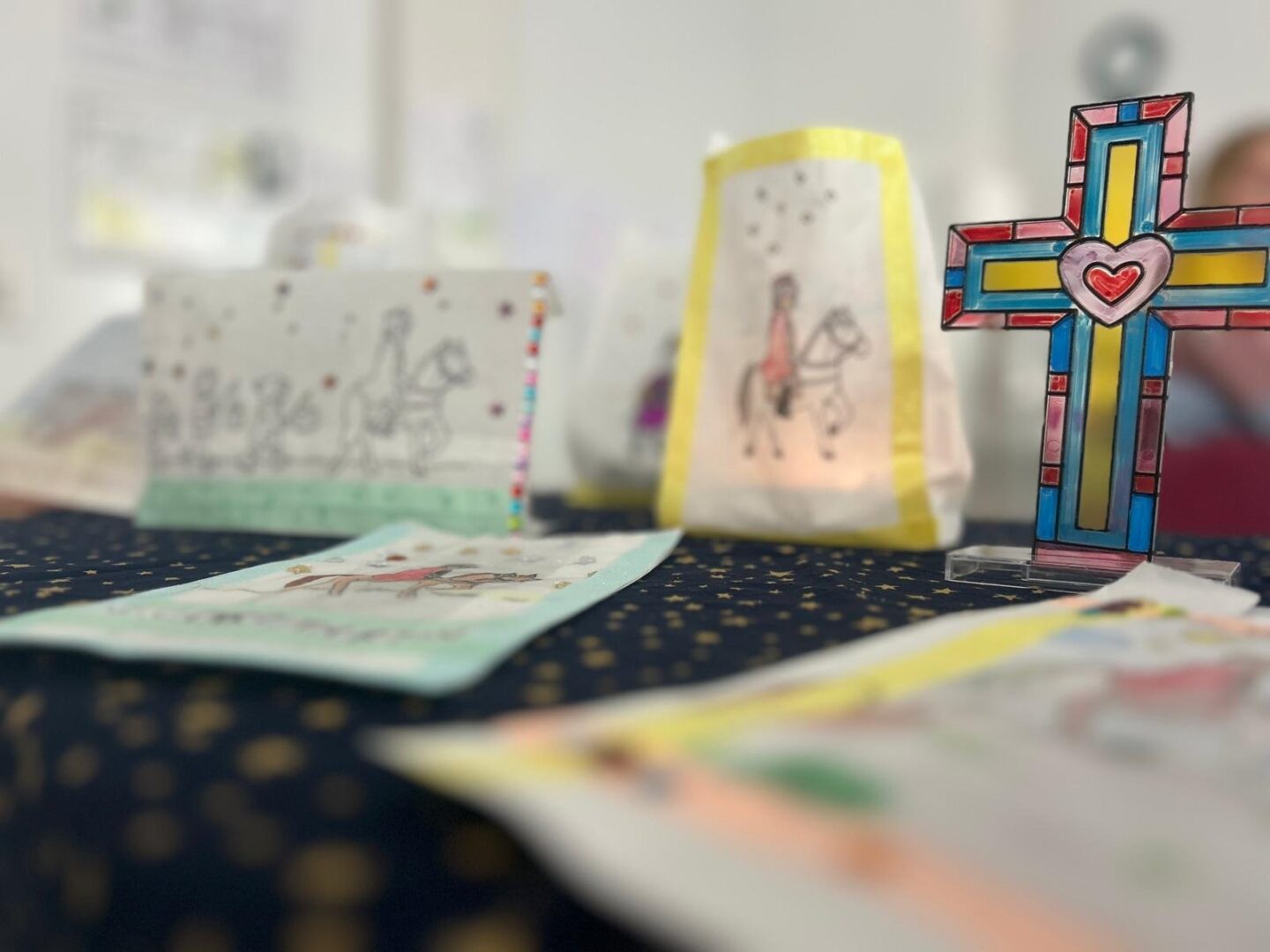 Echo meiner Botschaft im Klassenzimmer