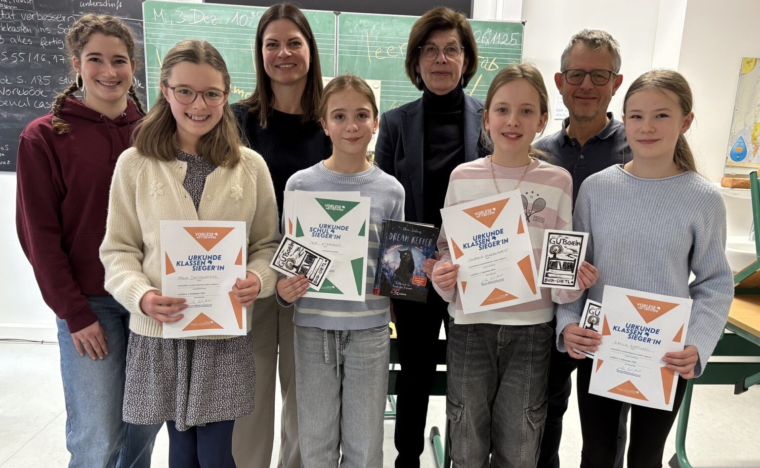 Abtauchen ins „Reich der Träume“: Ida Steffens liest sich zur Schulsiegerin