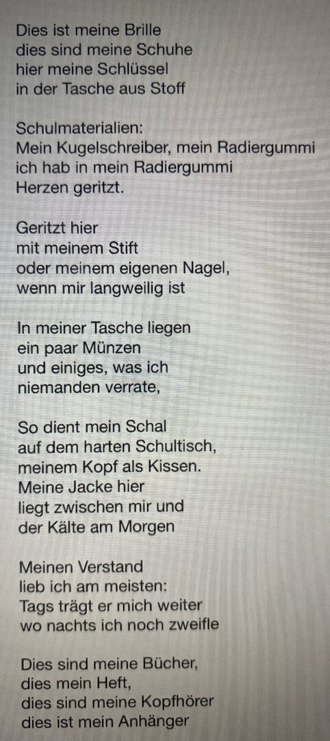 Lyrik im Hier und Jetzt: Eine „Inventur“ des Jahres 2026