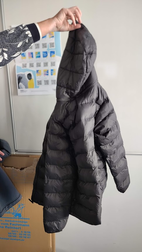 Sportcamp-Blues: Eine Jacke packt aus