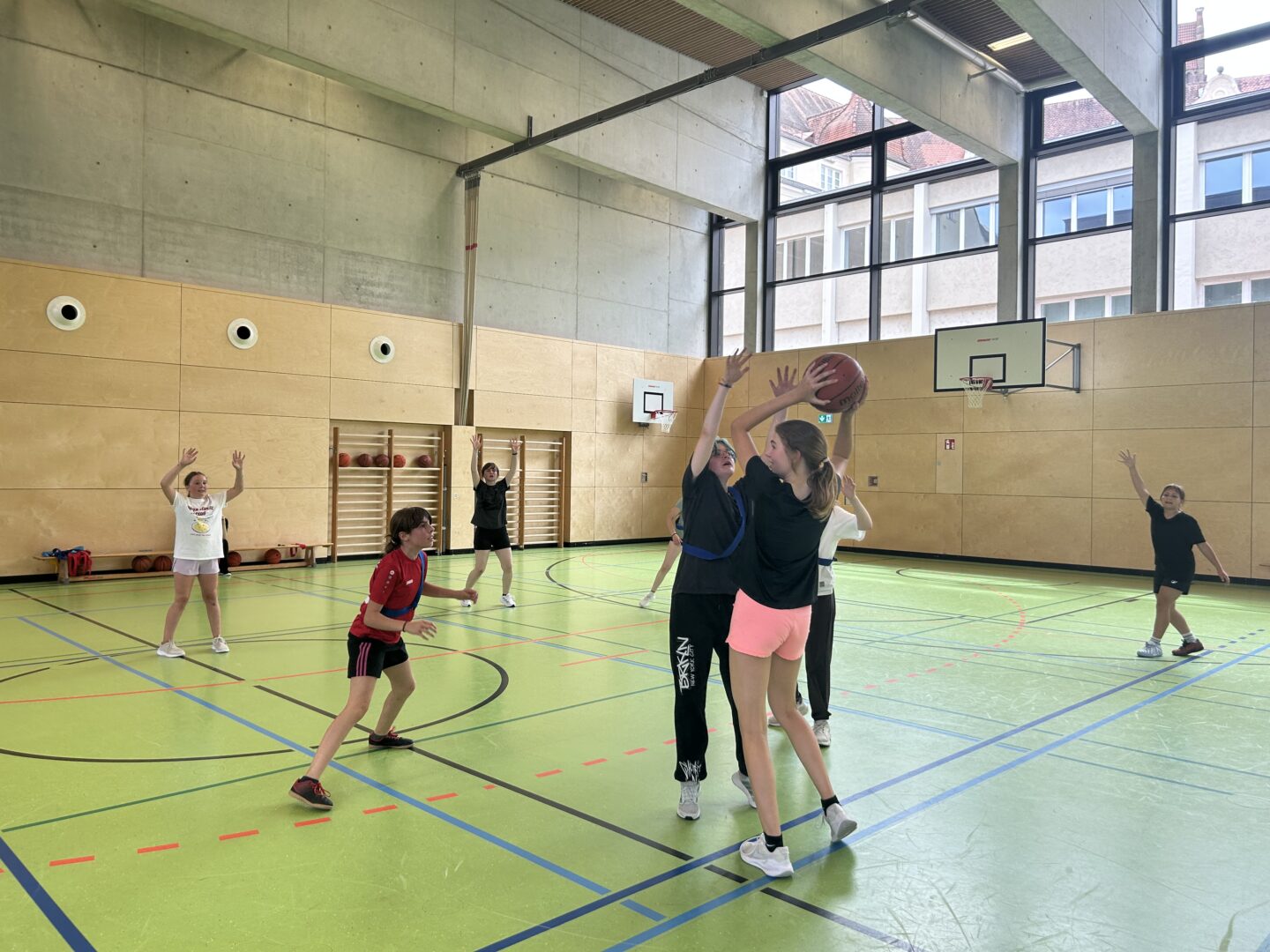 Viel Schweiß und rote Gesichter
