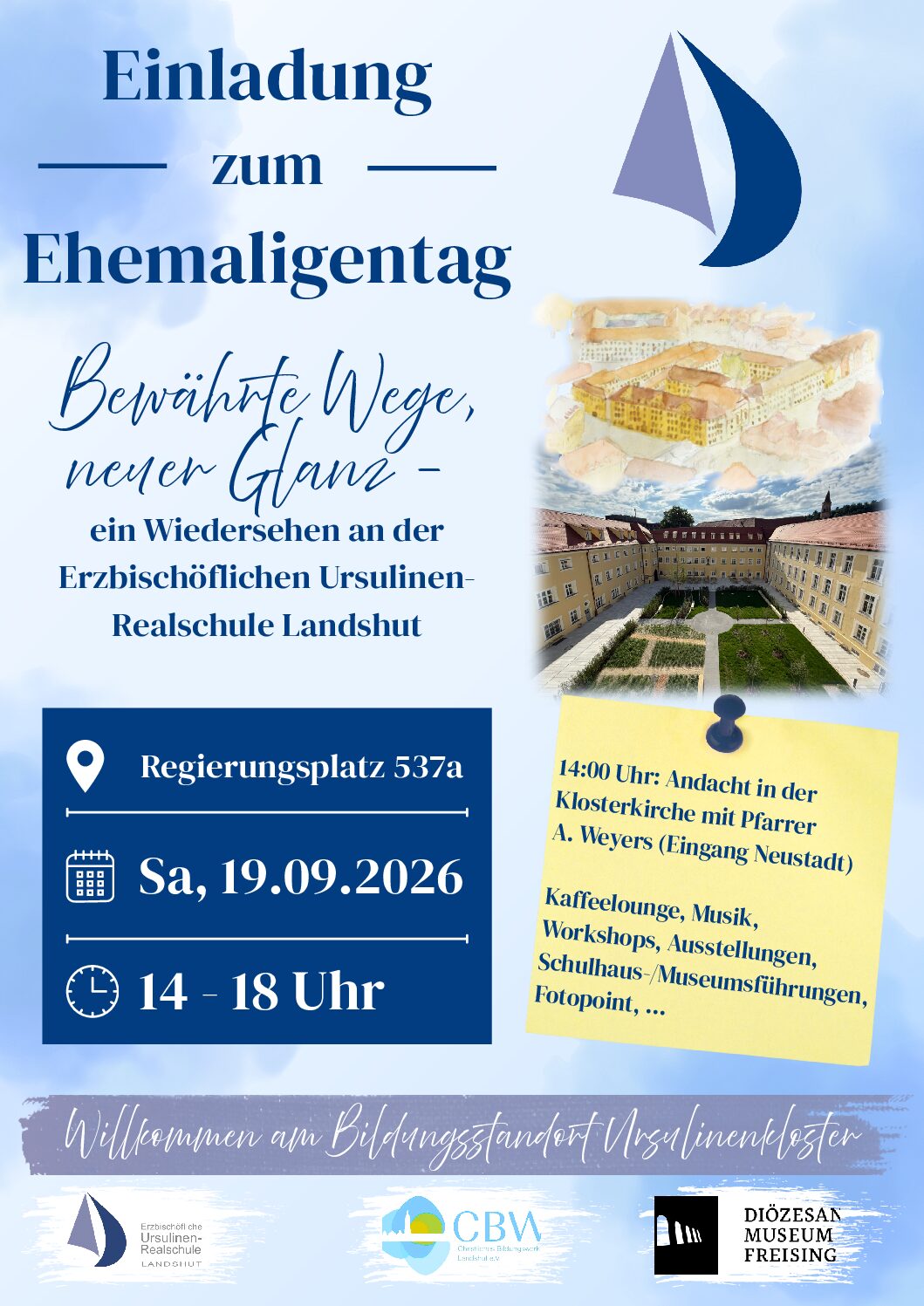 Einladung Ehemaligentag 19092026